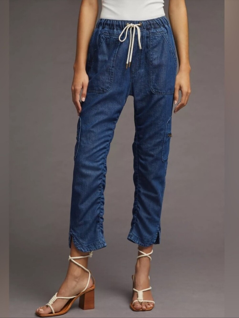 Anthropologie Pilcro Cottage Utility Jeans Size S
